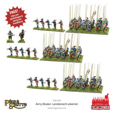 Army Muster - Landsknecht Pikemen
